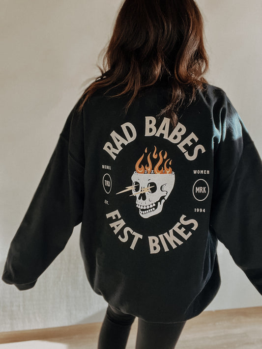 Rad babes Fast Bikes Crew