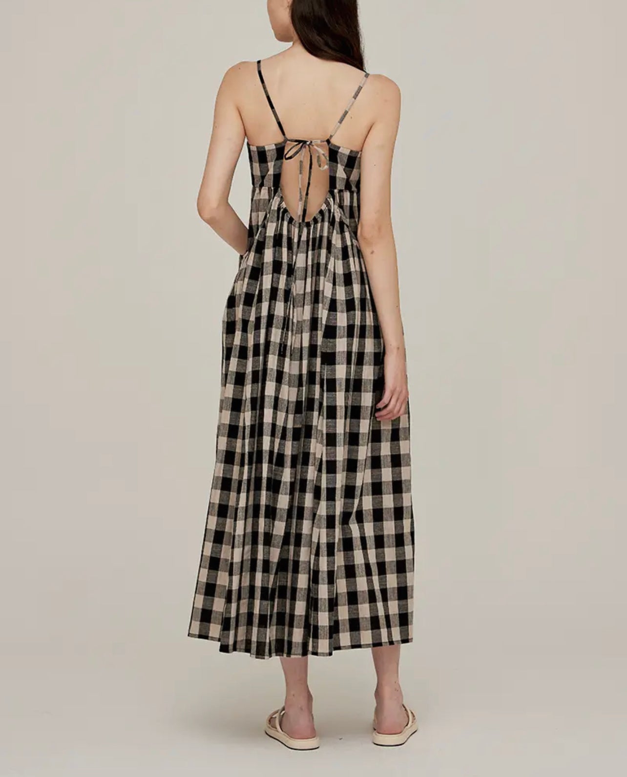 Roxie Gingham Maxi Dress