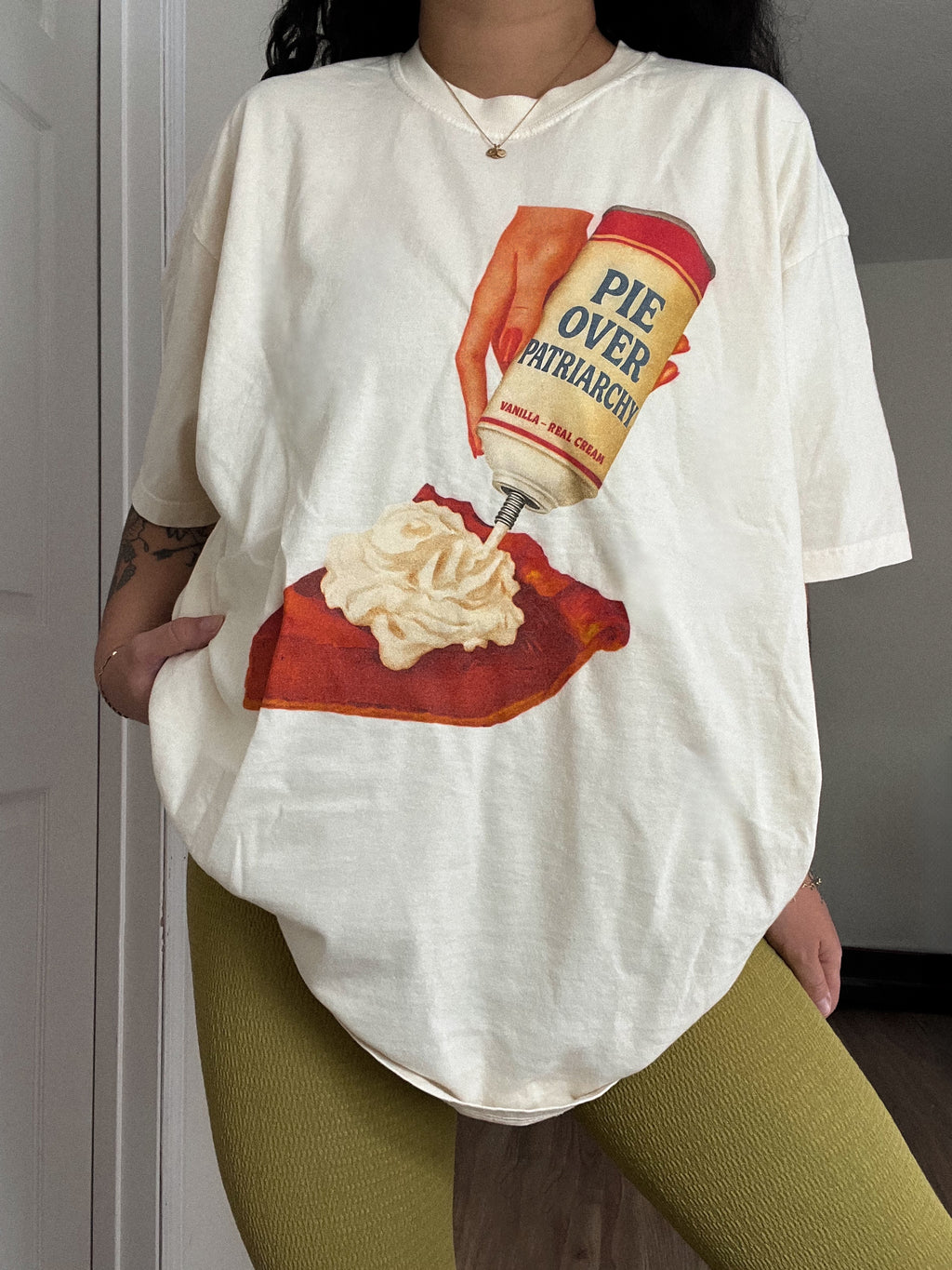 Pie Over Patriarchy Tee