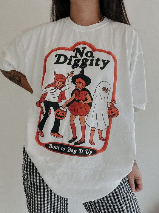 No Diggity Halloween Tee