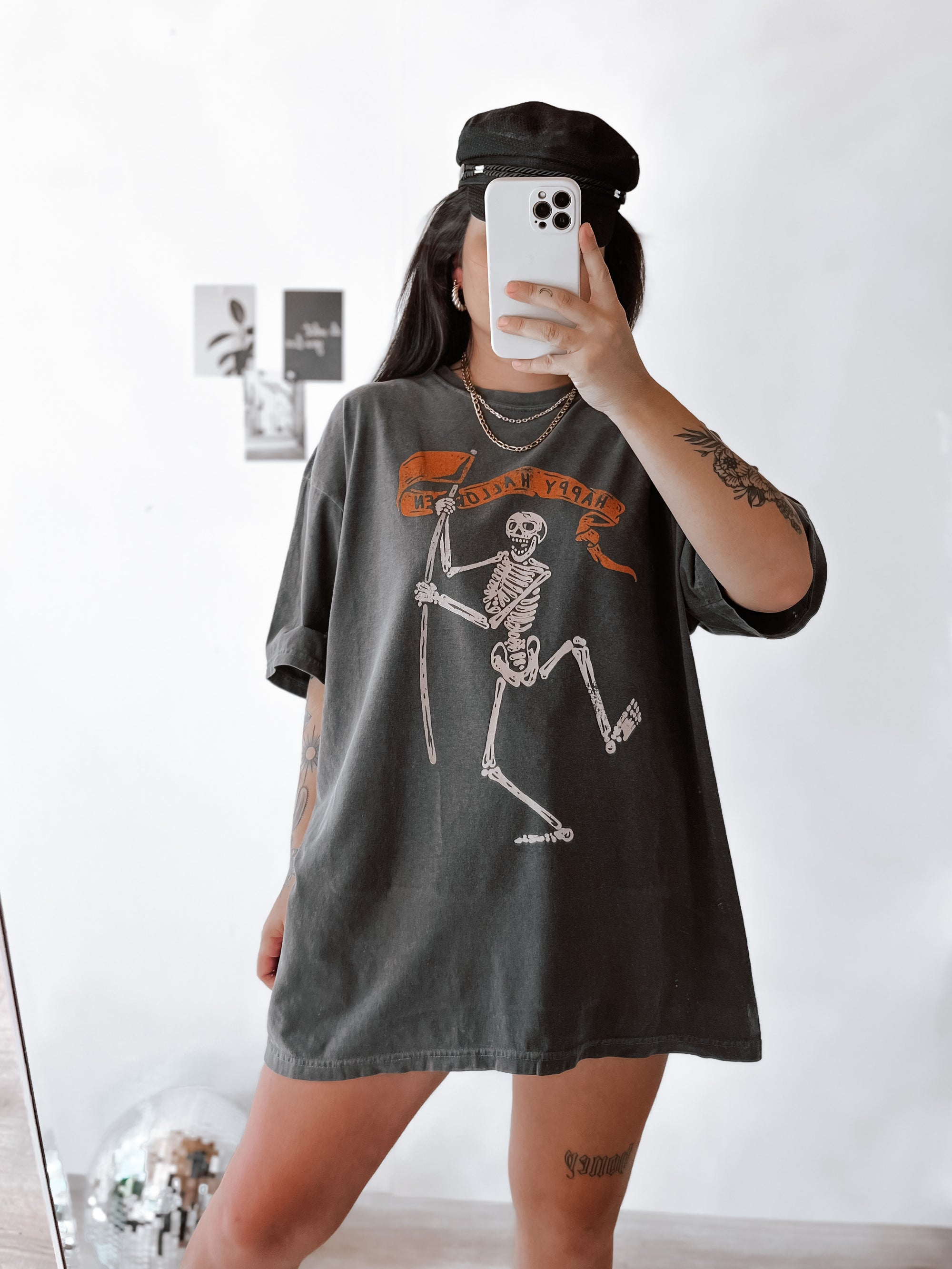 Happy Halloween Skelly Tee