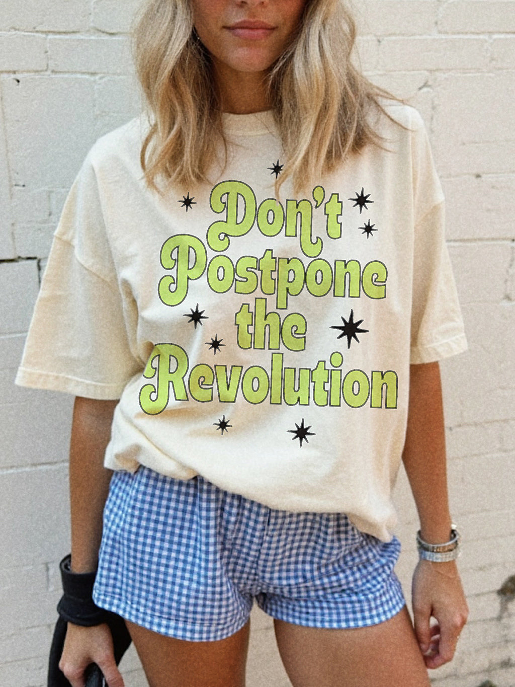 Don't Postpone The Revolution Tee