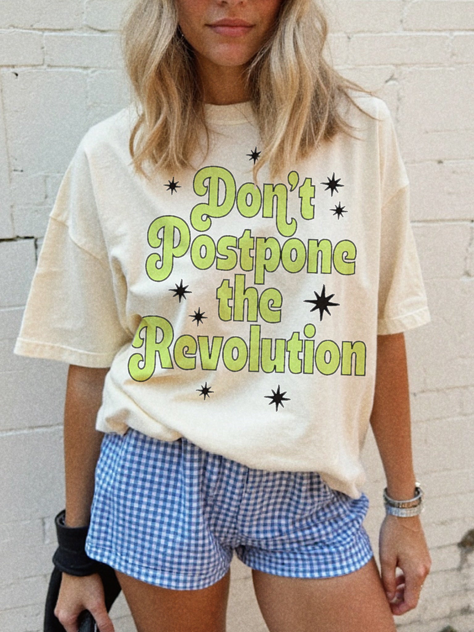 Don't Postpone The Revolution Tee