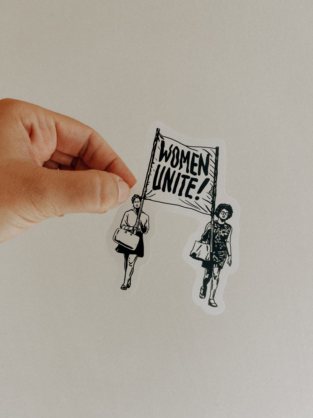 Women Unite Sticker