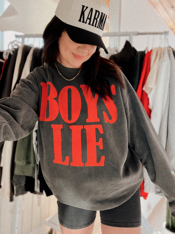 Boys Lie Crewneck