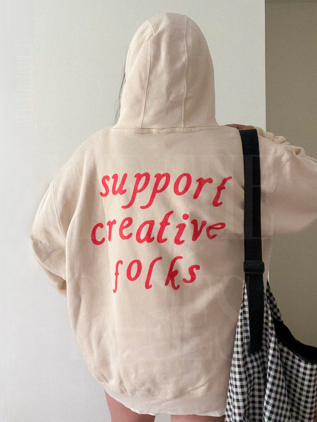 Support Creative Folks Hoodie