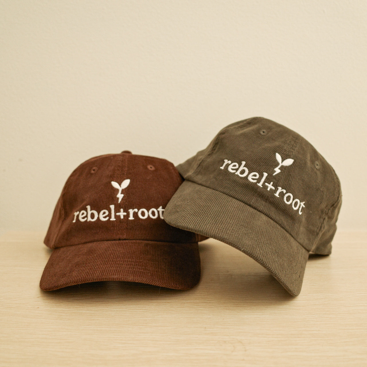 Rebel + Root Embroidered Cord Hat
