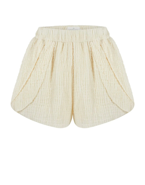 Mia Shorts - Oatmeal *FINAL SALE*