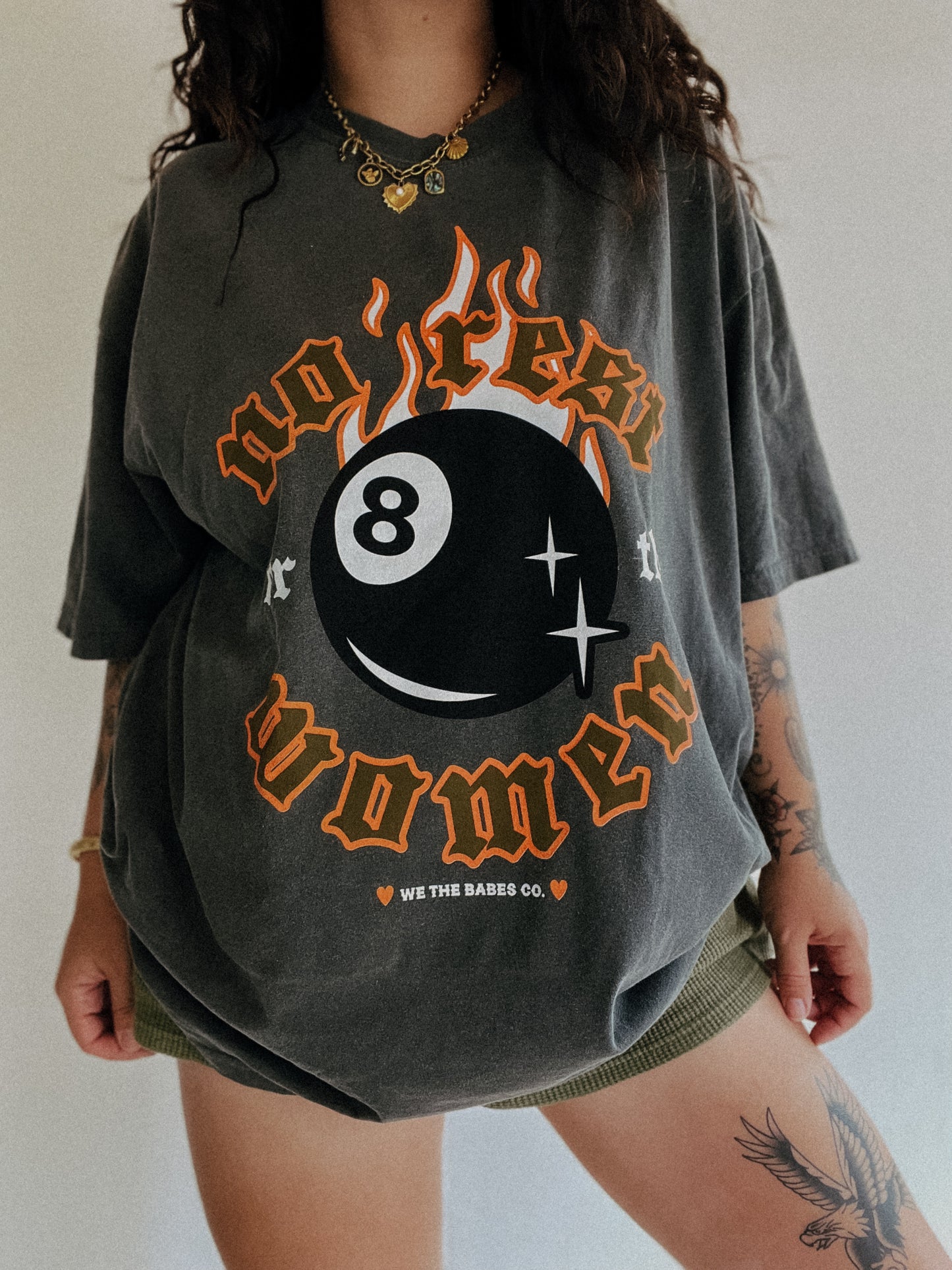 No Rest For The Women 8 Ball Tee