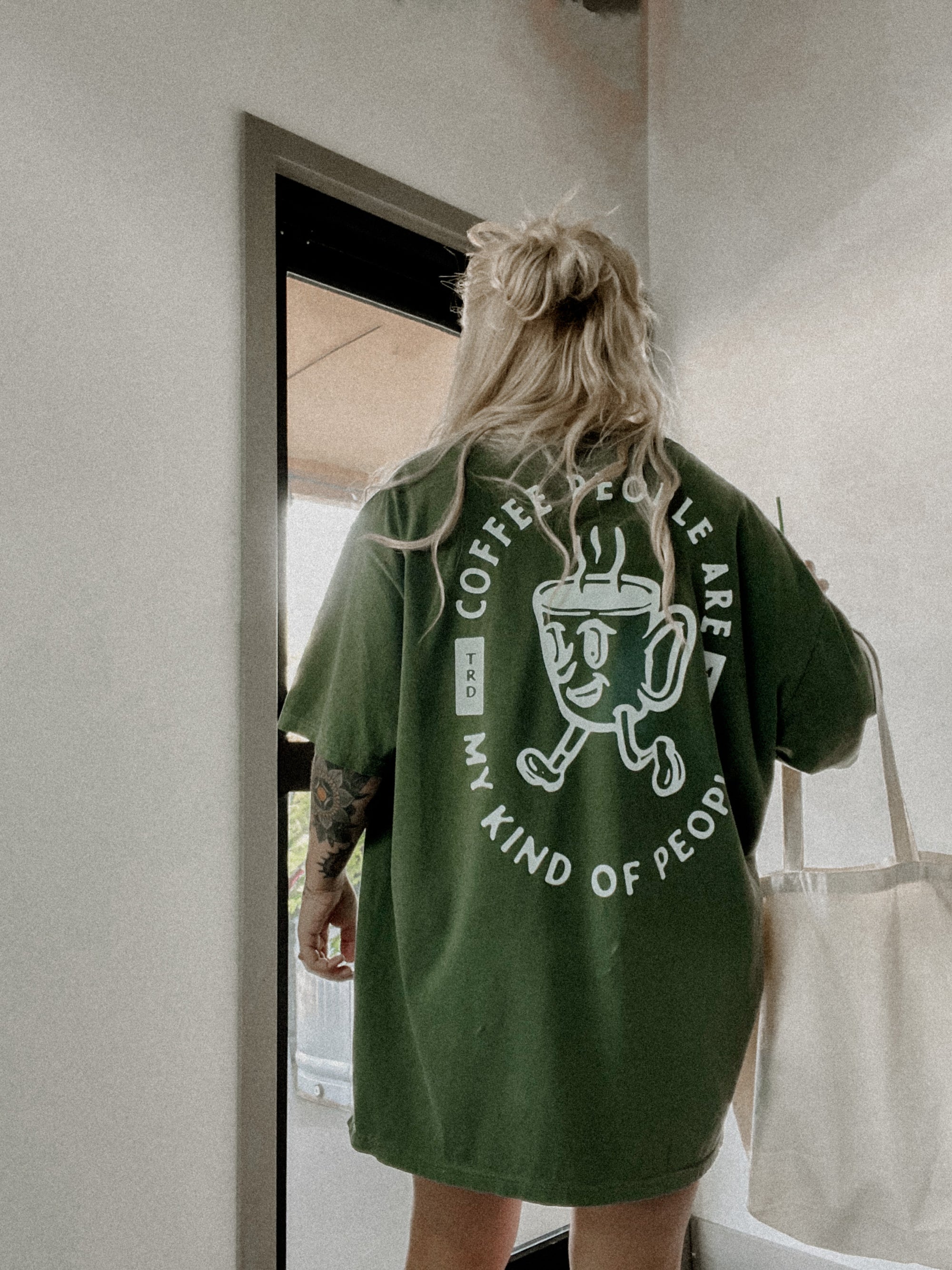 Coffee People Are My Kinda People Tee