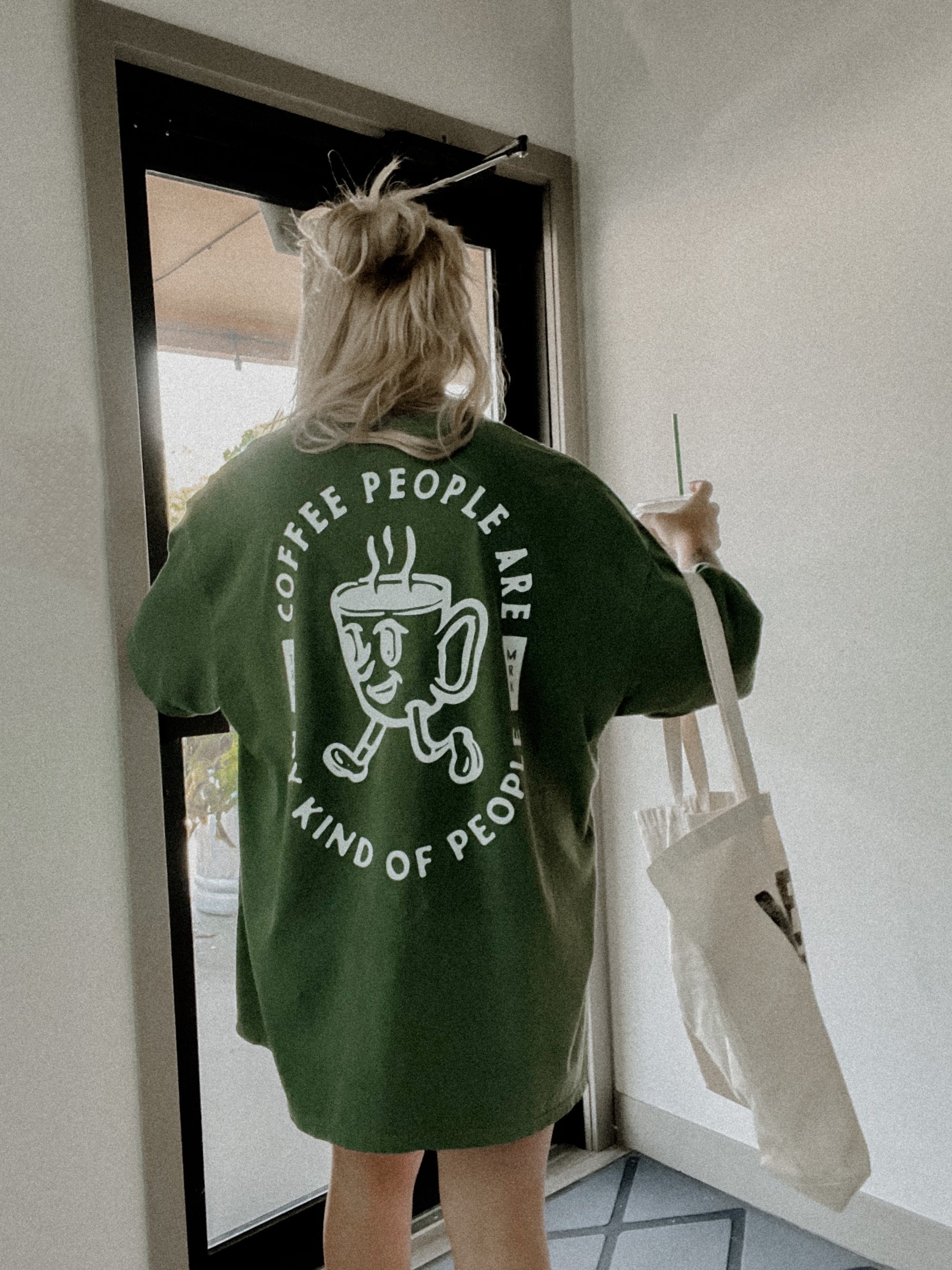 Coffee People Are My Kinda People Tee