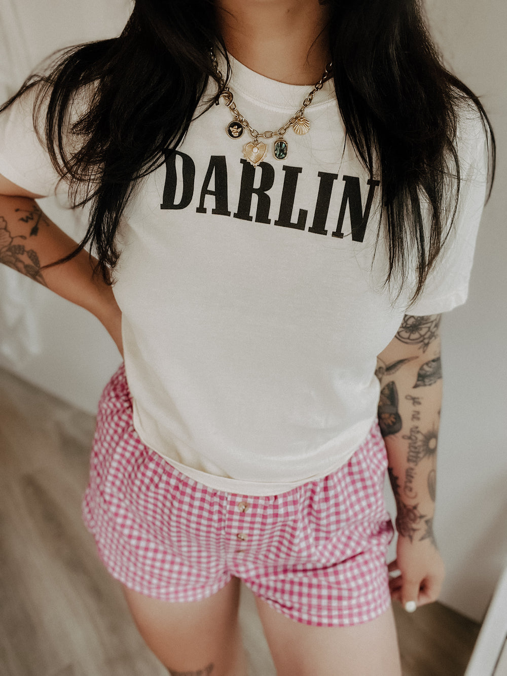 Darlin' Boxy Baby Tee