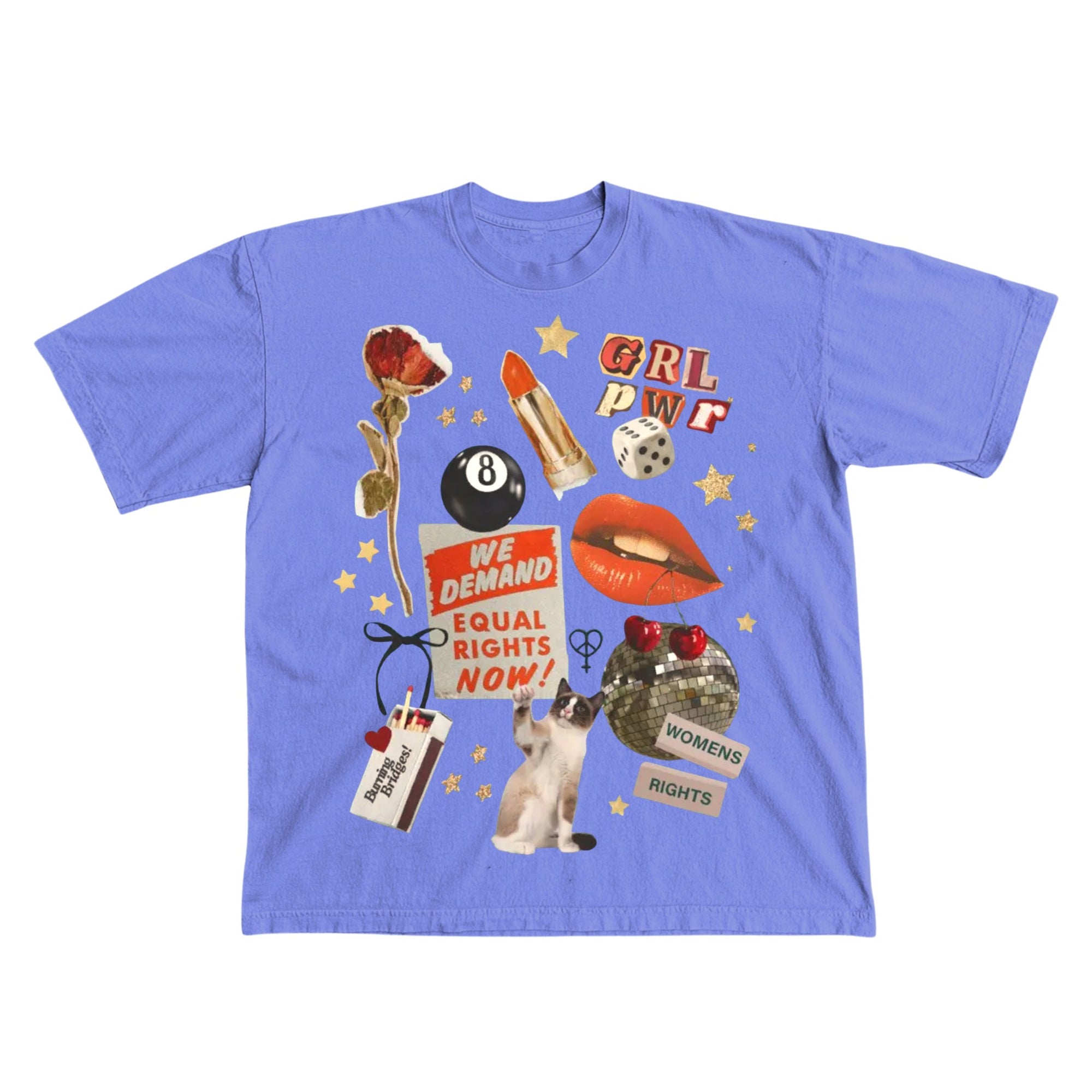 Girl Power Collage Tee
