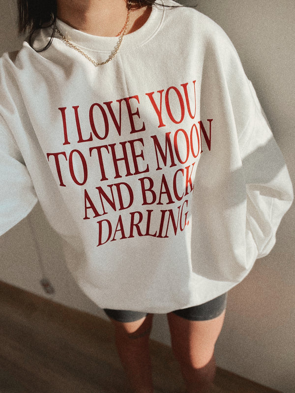 I Love You To The Moon Crewneck