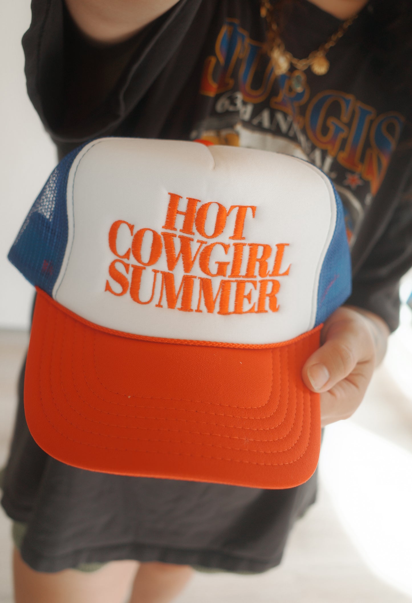 Hot Cowgirl Summer Trucker Hat