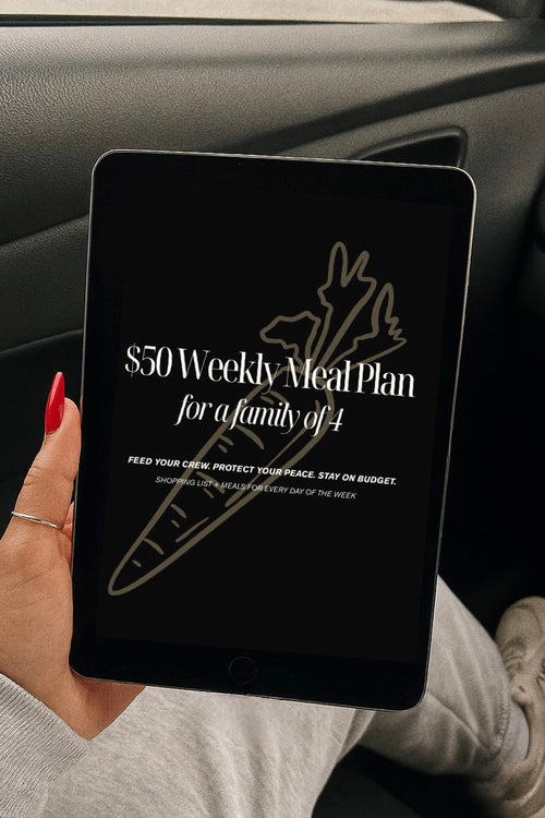 $50 Weekly Meal Plan
