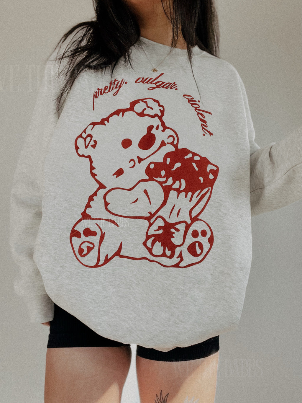 Pretty Vulgar Violent Crewneck
