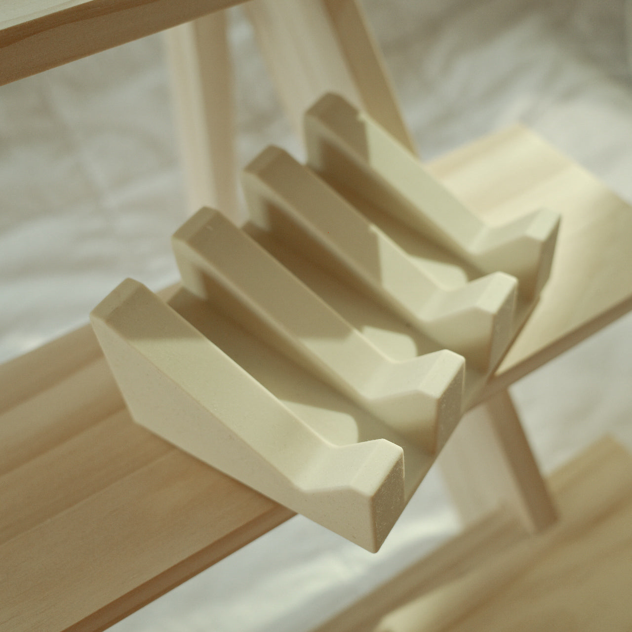 Silicone Draining Soap Dish | Sand