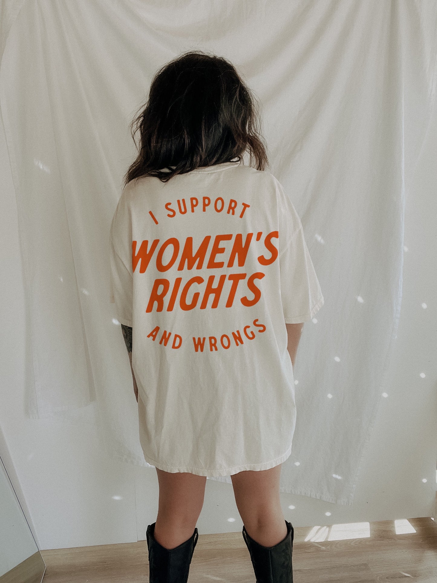 I Support Womens Rights And Wrongs Tee