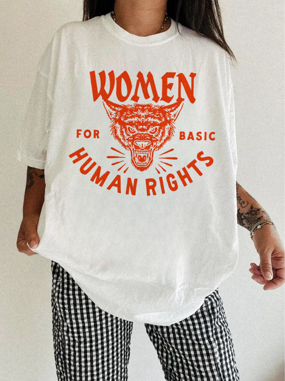 Women For Basic Human Rights Tee