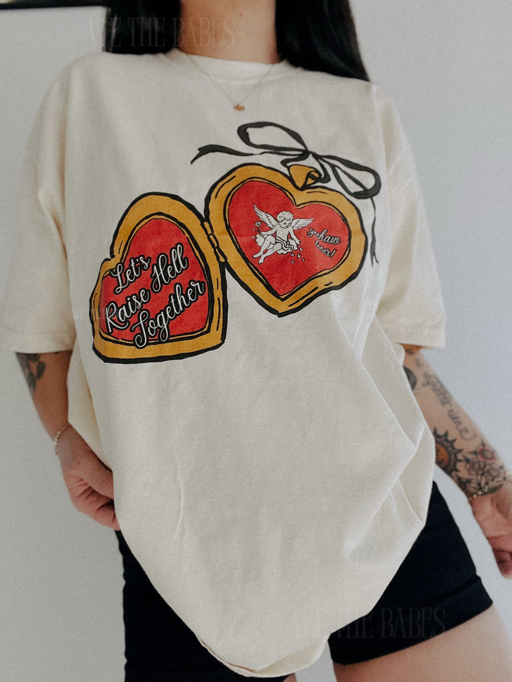 Let's Raise Hell Together Tee