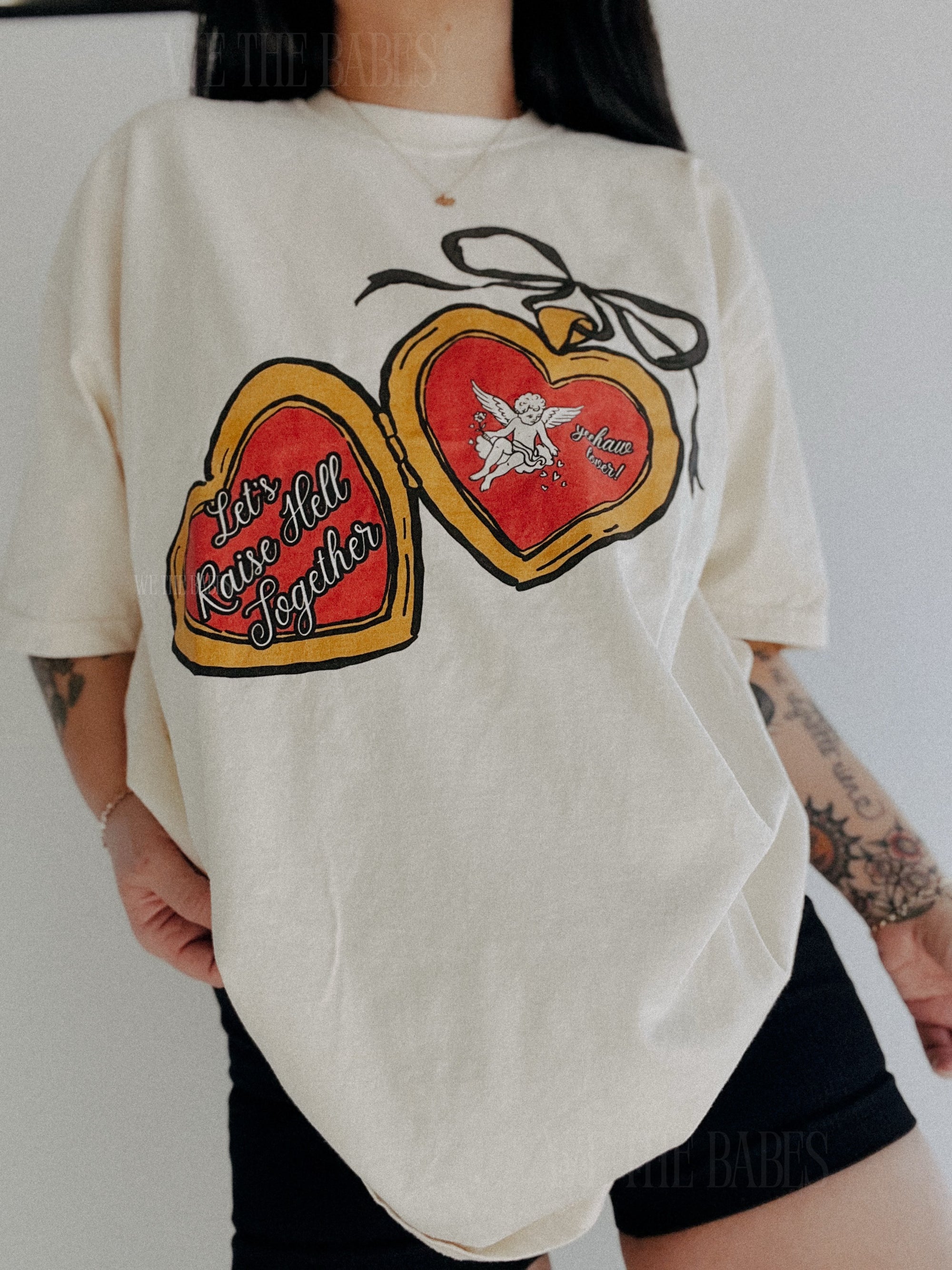 Let's Raise Hell Together Tee