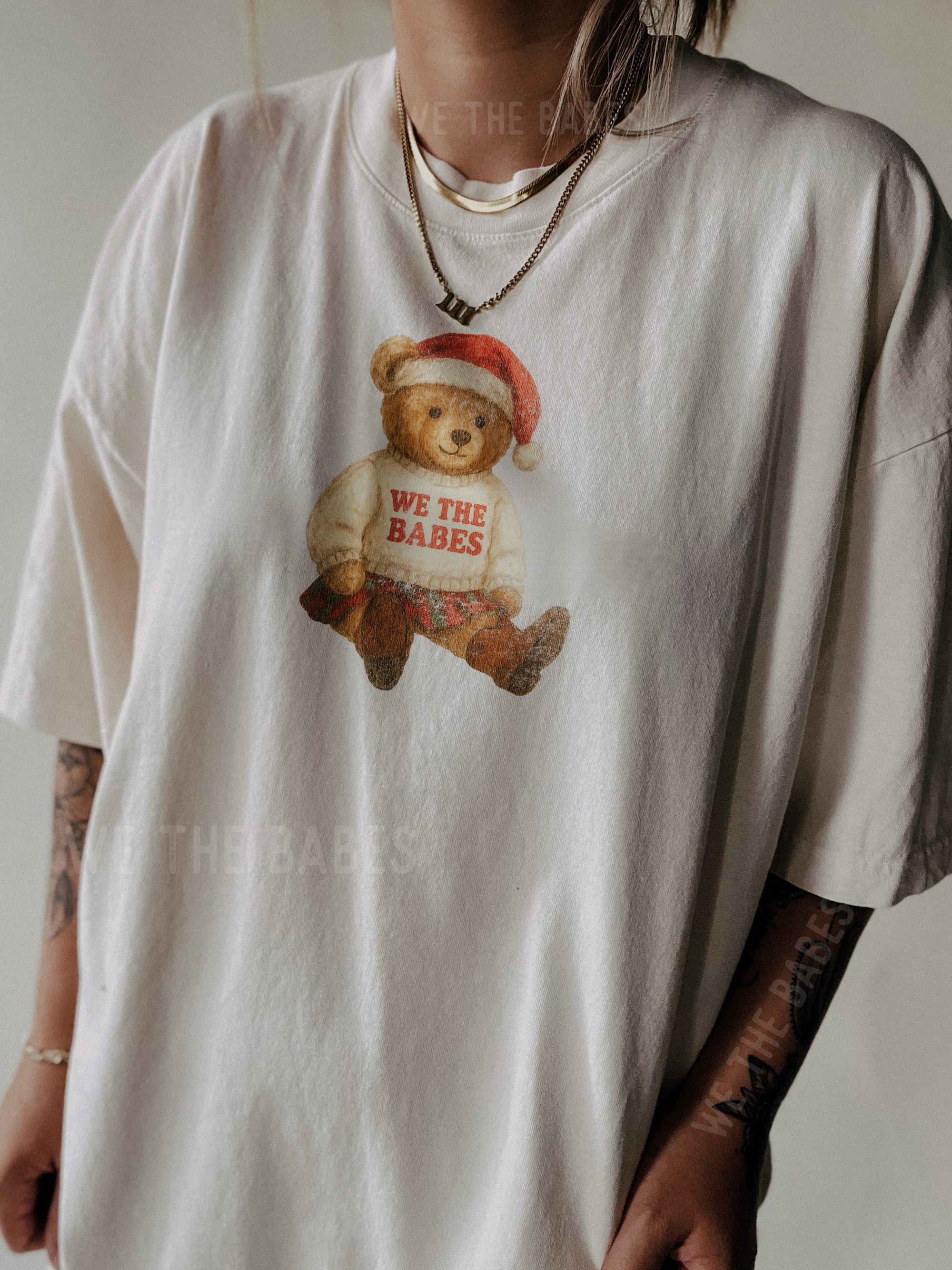 We The Babes Christmas Bear Tee