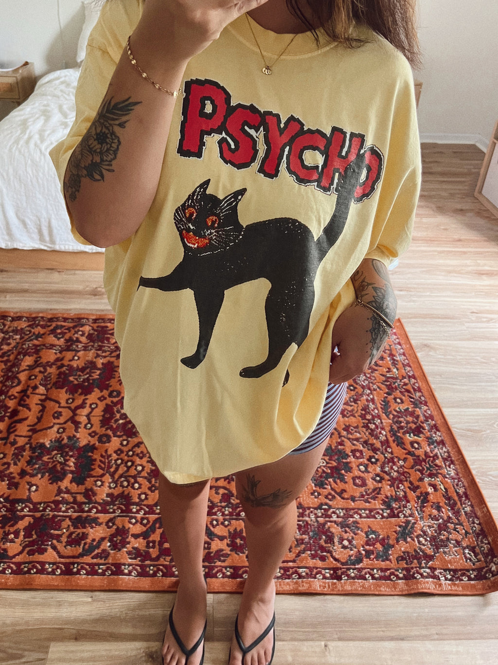 Psycho Cat Tee