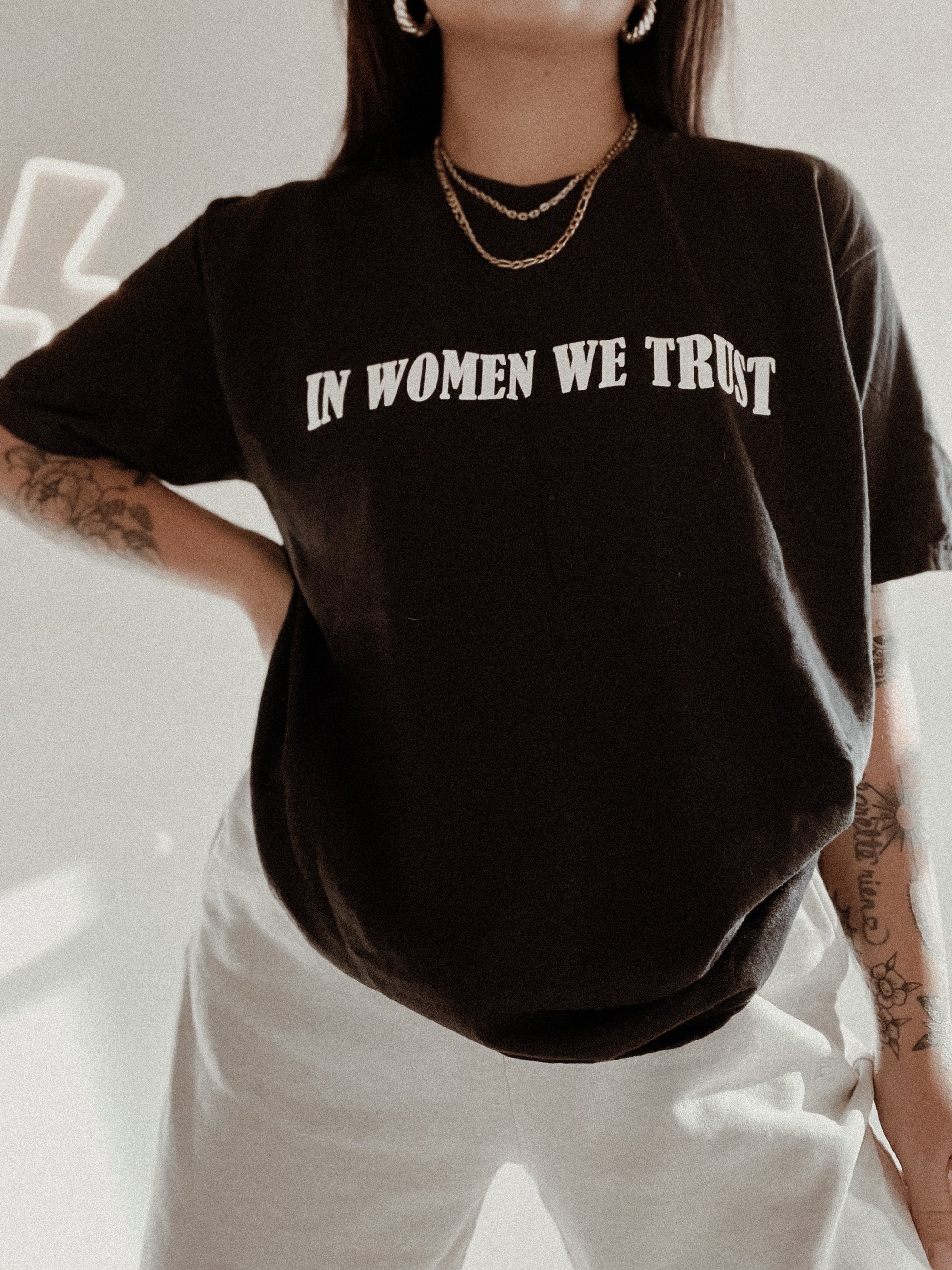 In Women We Trust Tee