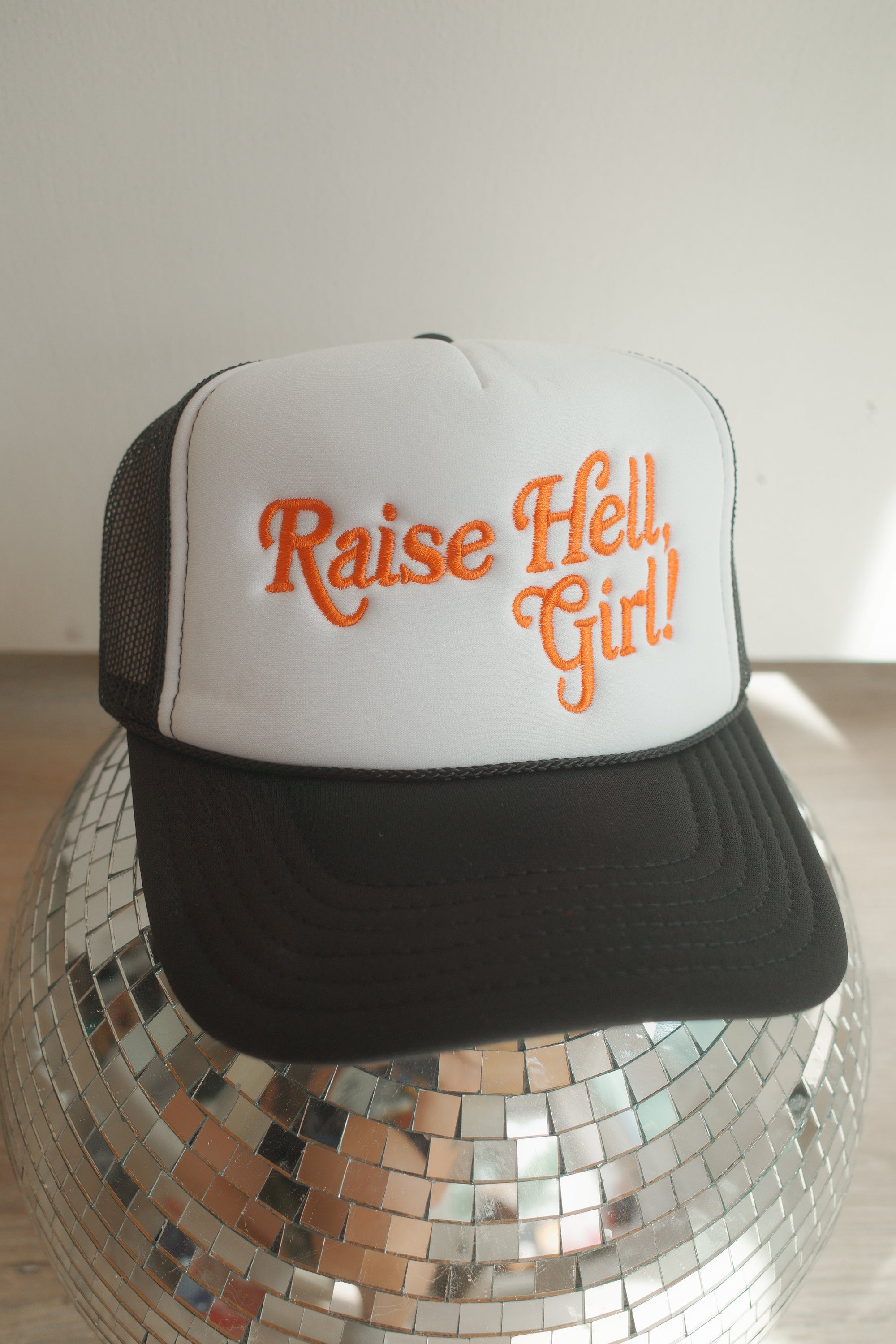 Raise Hell Girl Trucker