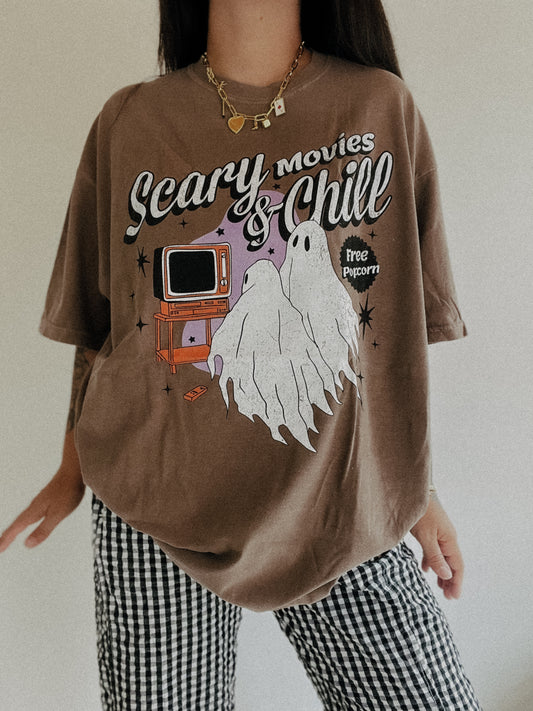 Scary Movies and Chill Tee