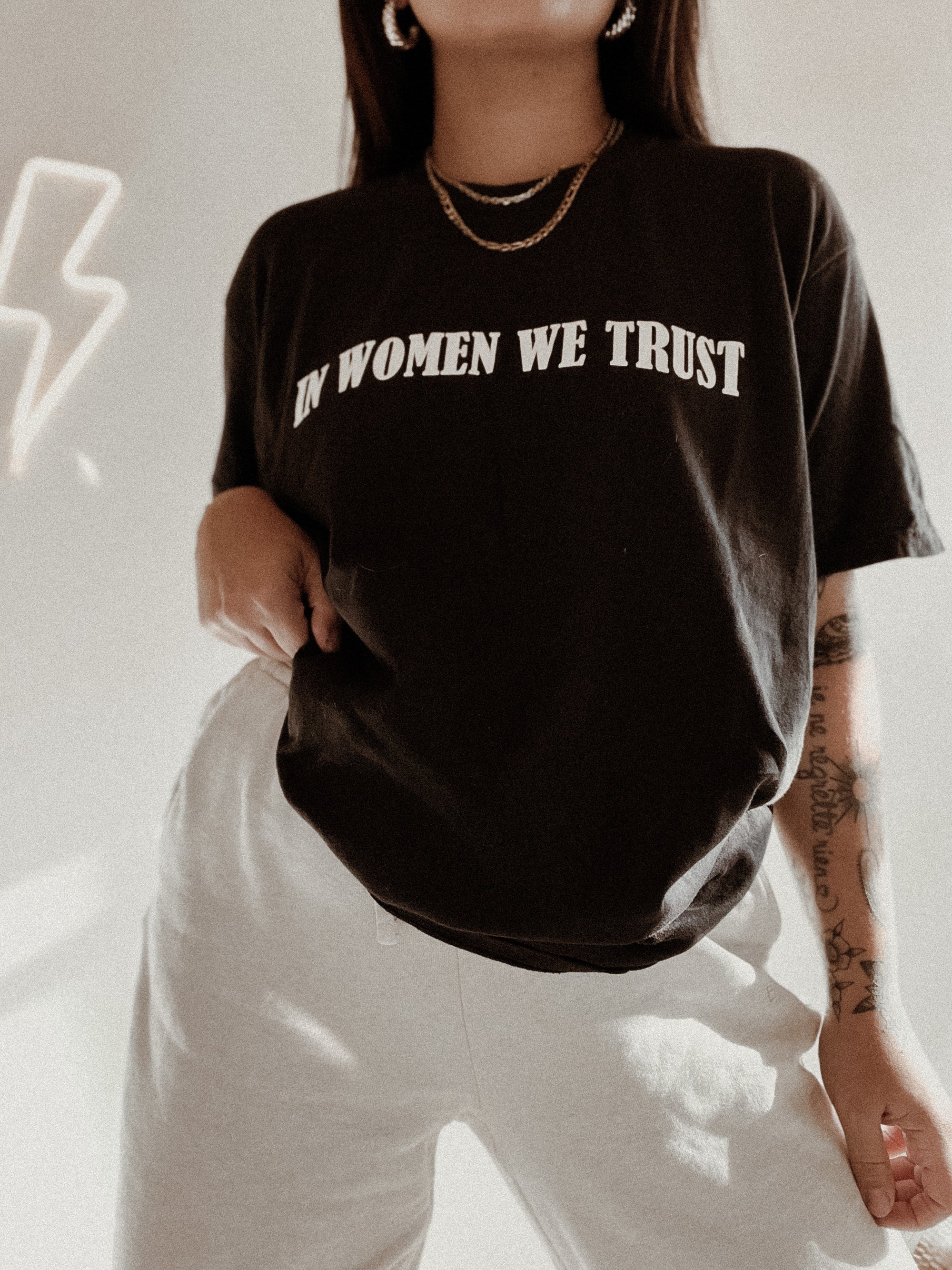 In Women We Trust Tee