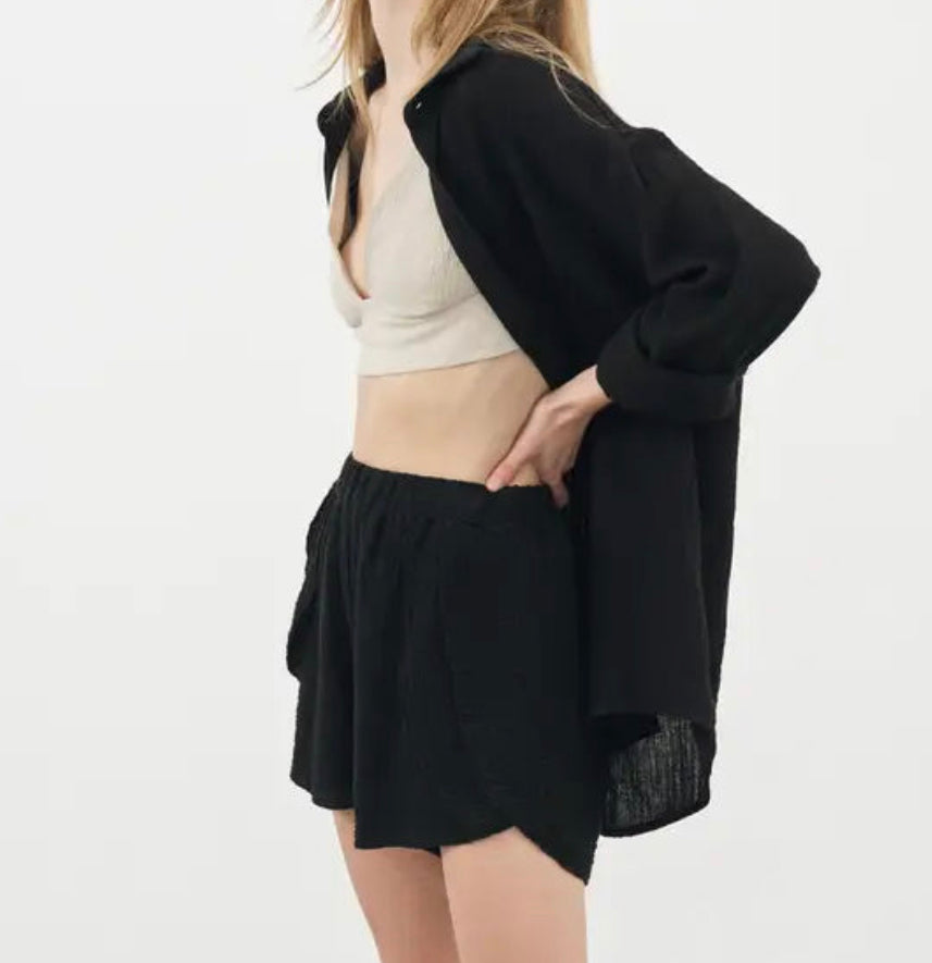 Mia Shorts - Black *FINAL SALE*