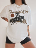 Cowgirl On Tee