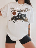 Cowgirl On Tee