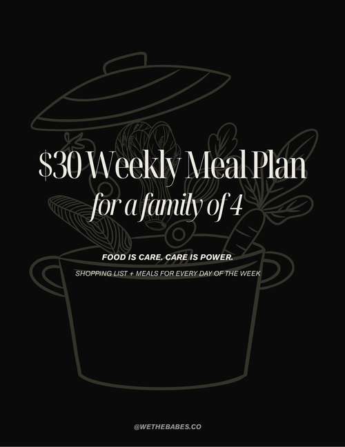$30 Weekly Meal Plan