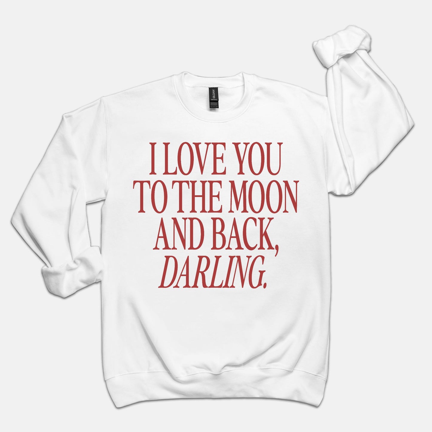 I Love You To The Moon Crewneck