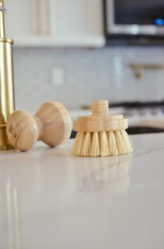 Bamboo Modular Cleaning Brush - 3pk