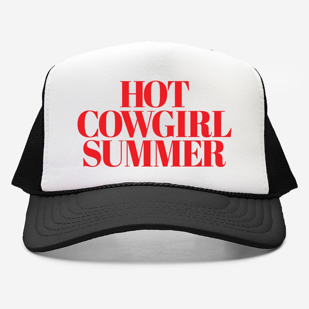 Hot Cowgirl Summer Trucker Hat