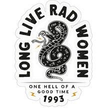 Load image into Gallery viewer, Long Live Rad Women Sticker

