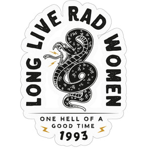 Long Live Rad Women Sticker