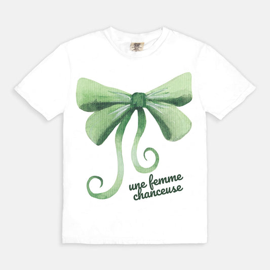 Lucky Lady Giant Bow Tee