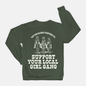 Support Your Local Girl Gang Western Crew
