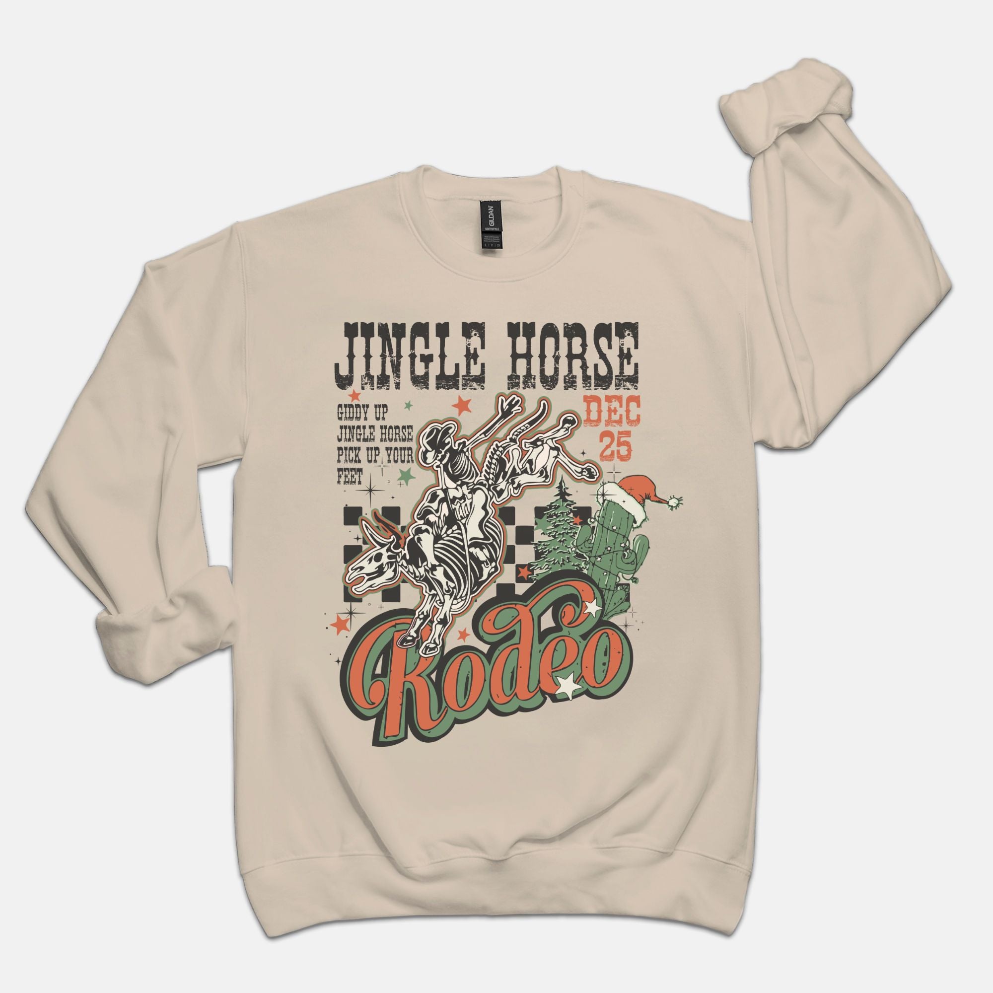 Jingle Horse Rodeo Crewneck