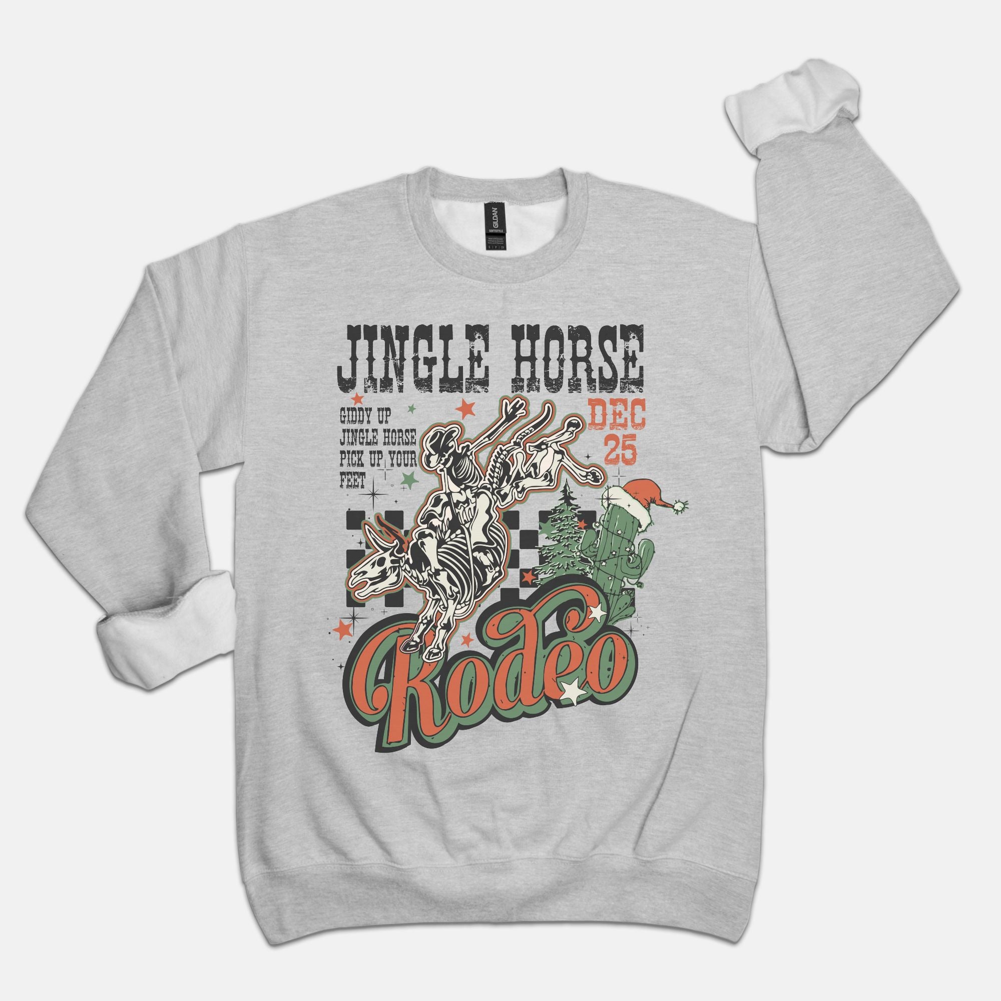Jingle Horse Rodeo Crewneck
