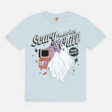Load image into Gallery viewer, Scary Movies and Chill Tee
