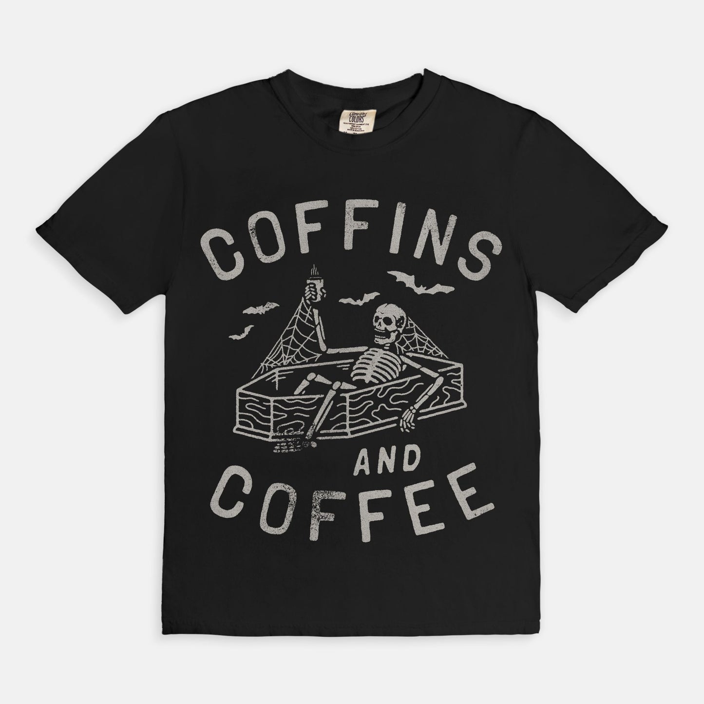 Coffins and Coffee Tee