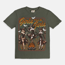 Load image into Gallery viewer, Girls Will Be Girls Halloween Tee
