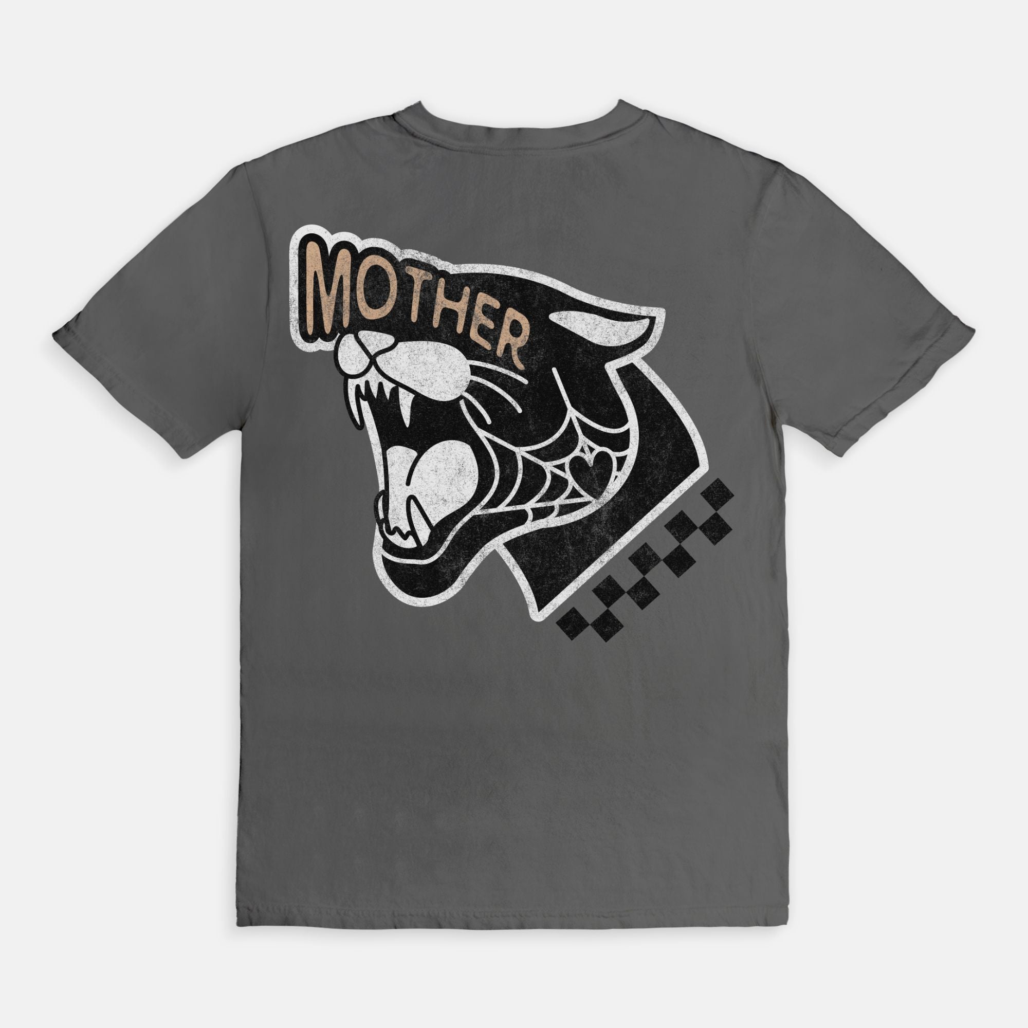 Mama Cat Back Print Tee