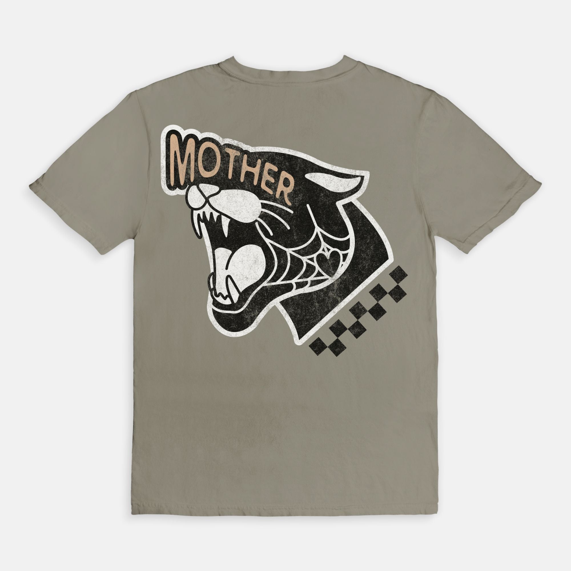 Mama Cat Back Print Tee